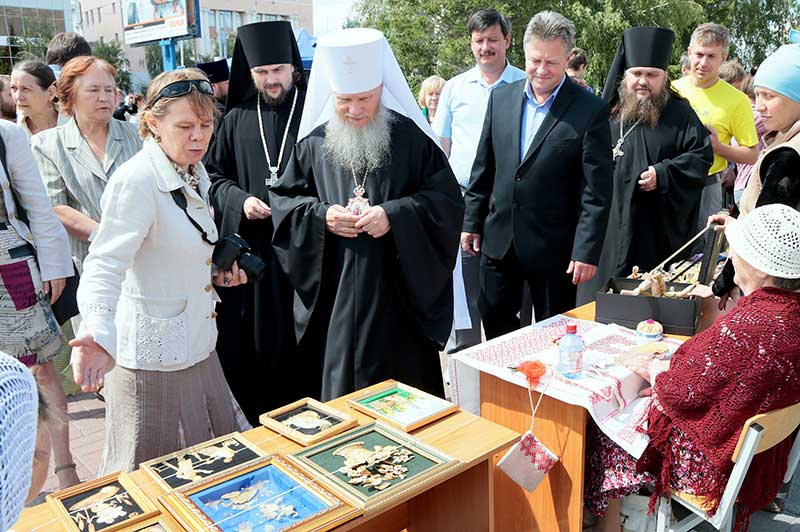 В Кургане прошел традиционный открытый межрегиональный V фестиваль православного творчества «Чимеевская святыня»