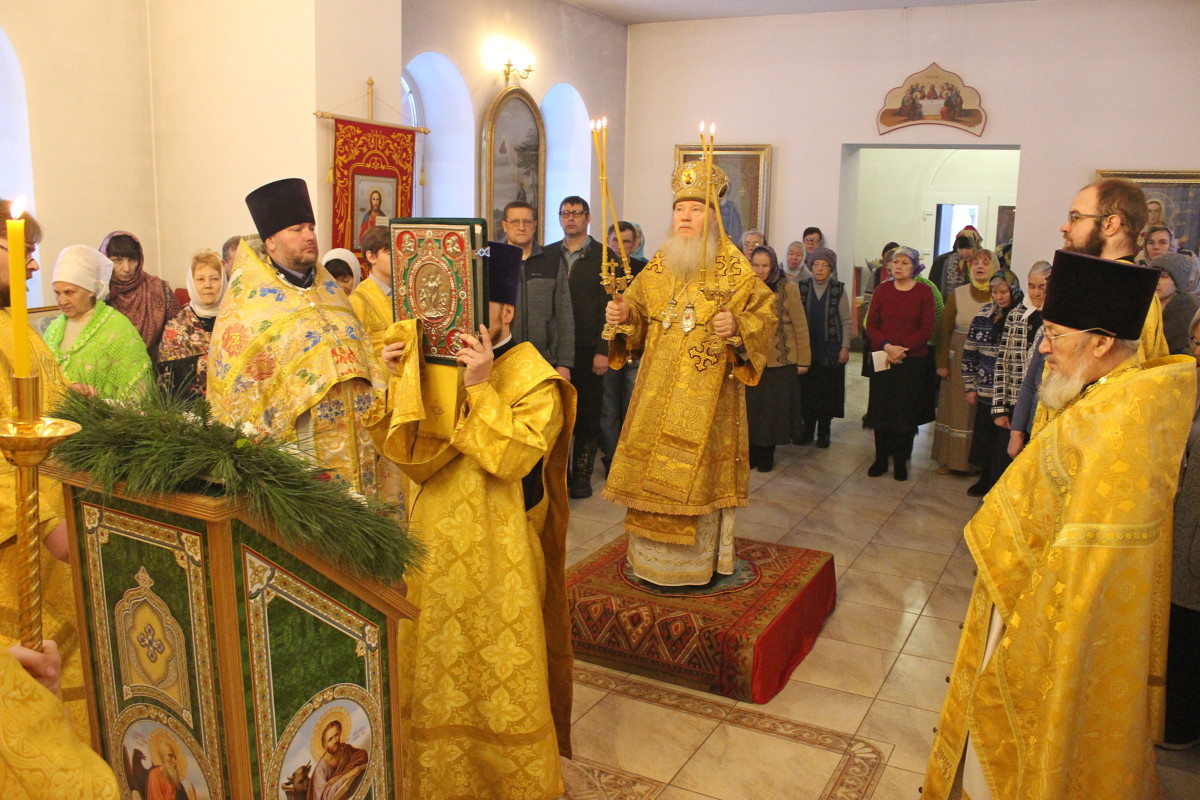 2 января, в день памяти святого праведного Иоанна Кронштадтского, молитвенно отмечен престольный праздник храма в райцентре селе Кетово