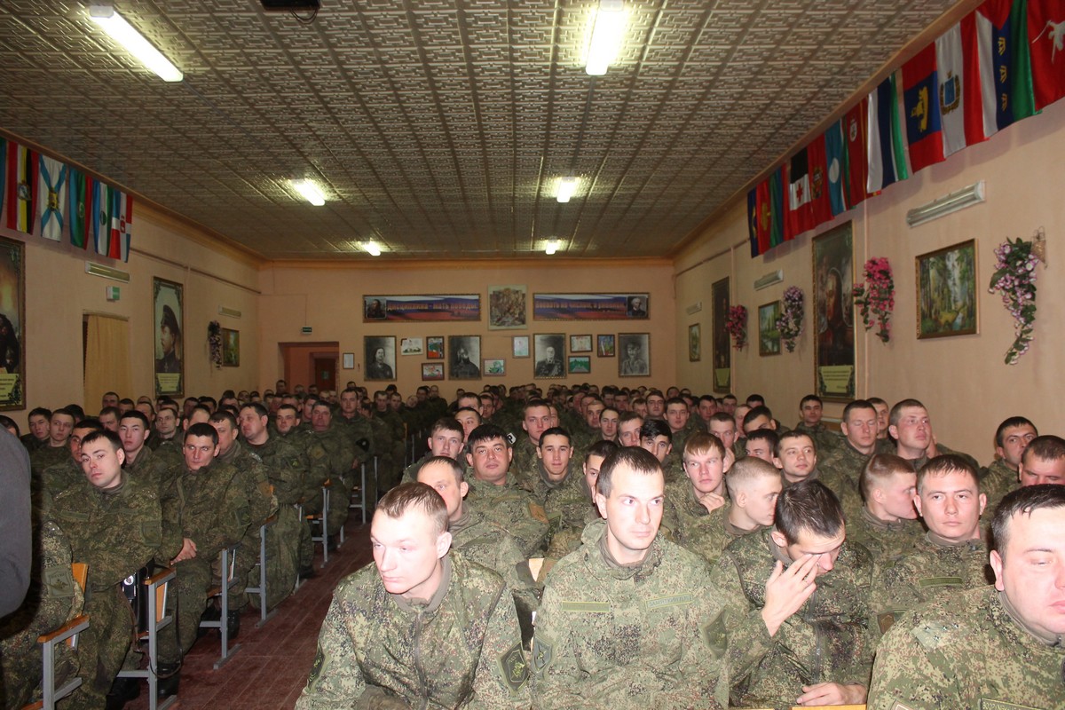 В войсковой части города Щучье прошли Рождественские чтения и коллегия епархиальных военных отделов