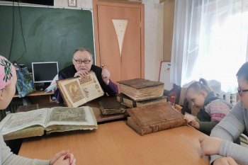 В курганском храме говорили о роли православной книги в истории