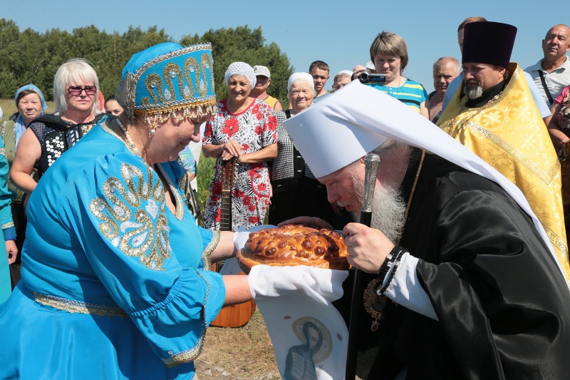 Город Петухово Курганской области посетила древняя чудотворная икона Пресвятой Богородицы Одигитрия Югская (1615 год)