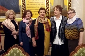 Православные женщины Зауралья посетили с рабочим визитом Москву
