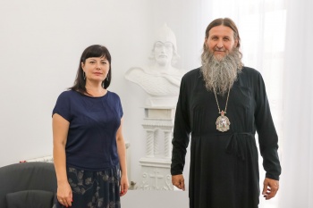 Митрополит Даниил встретился с главой Кургана Еленой Ситниковой