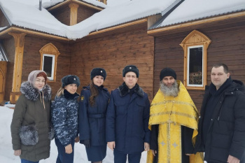 Сотрудники УФСИН побывали в православном храме
