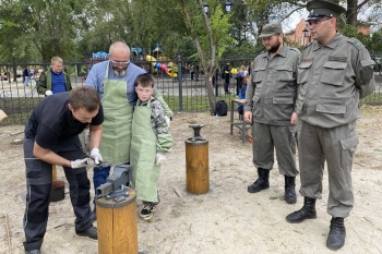 Курганские казаки приняли участие в «Казачьей станице»