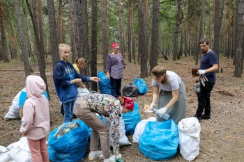 Курганская епархия организует акцию по уборке мусора на территории старицы Тобола