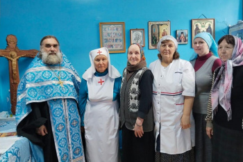 В Курганской областной больнице совершен очередной молебен