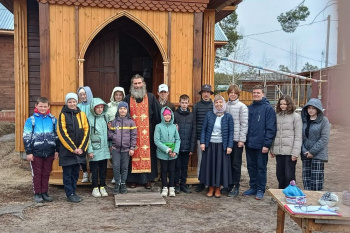 Школьники из Старого Просвета побывали в местном храме