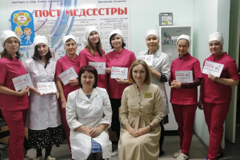 В Кургане православные сёстры милосердия прошли образовательный курс в медколледже