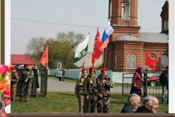 В селе Гладковском День Победы отметили молитвой и митингом