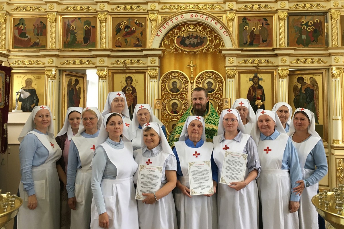 Сестричество милосердия при Порт-Артурском храме пополнилось новыми сёстрами