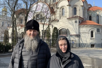 Митрополит Даниил посетил Воскресенский Новодевичий монастырь Санкт-Петербурга
