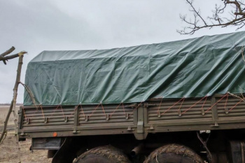 В Лебяжье прихожане на собранные средства приобрели тент земляку-бойцу с позывным «Союз»