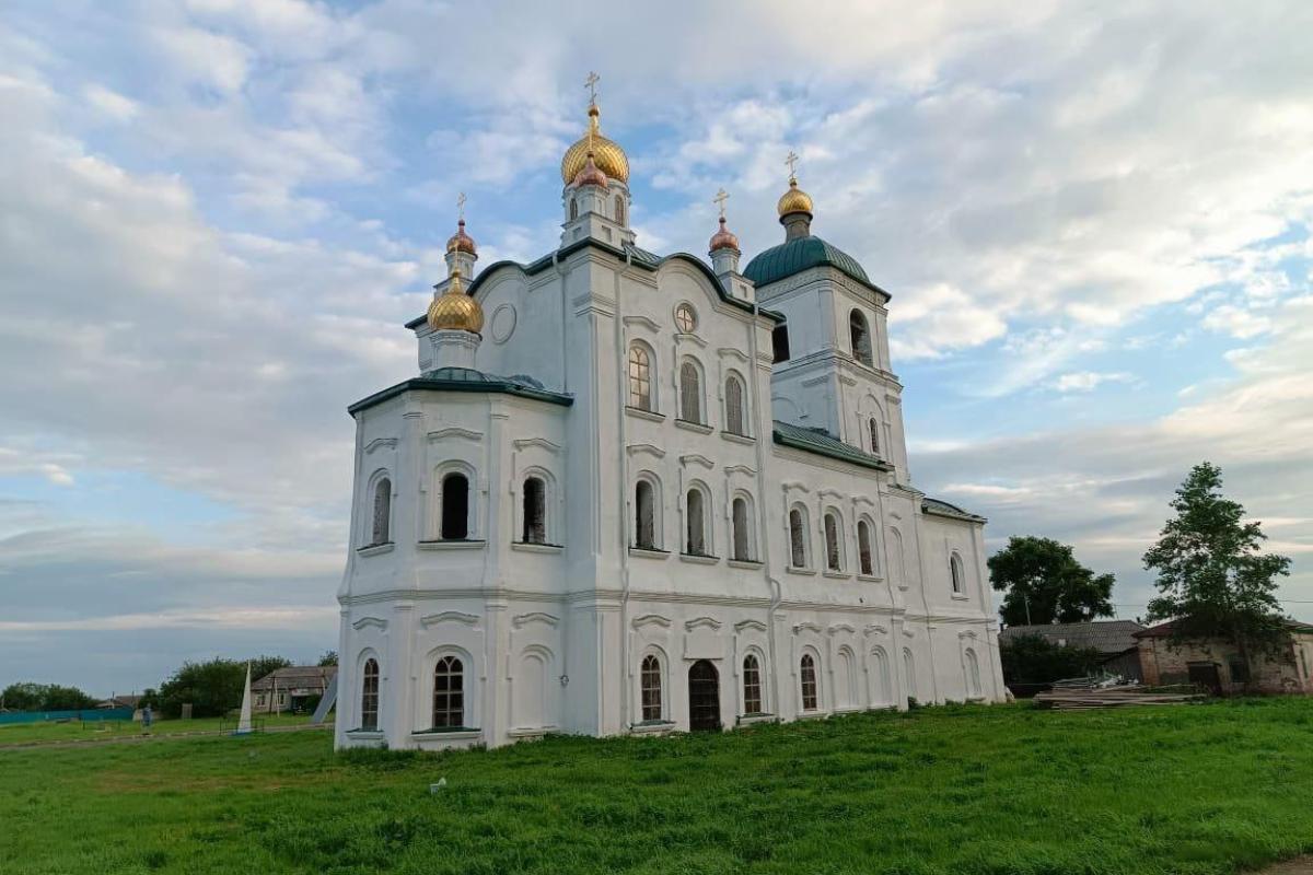 В зауральском селе Усть-Суерское идёт восстановление старинного храма