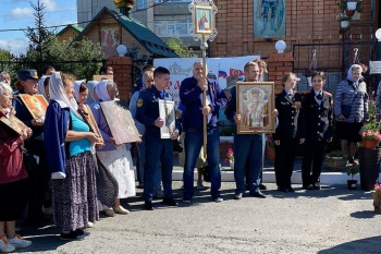 Прихожане Пантелеимоновского храма Кургана встретили престольный праздник