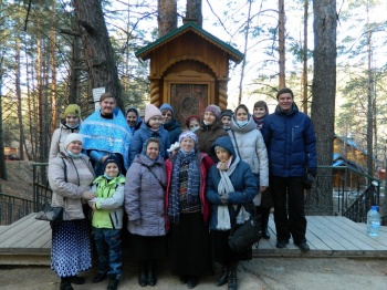 Курганские паломники побывали на престольном празднике в Чимеево