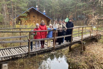 Воспитанники воскресной школы Рождественского храма побывали в Чимеево