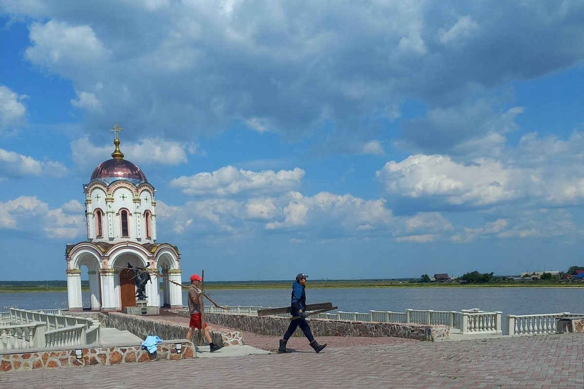 Погода в частоозерье на 10 дней. Храм. Частоозерье Курганская. Фото храма. Частоозерье Курганская область 8 июля 2023.