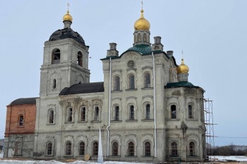 В зауральском селе продолжается восстановление старинного храма