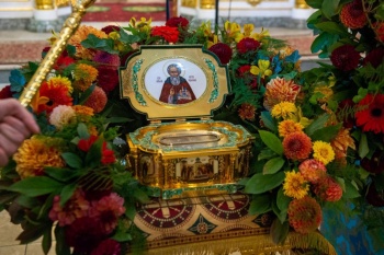 В Курганскую епархию в ноябре прибудут мощи преподобного Сергия Радонежского