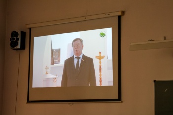 Шадринские студенты посмотрели фильм Курганской епархии об Александре Брюханове