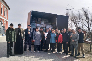 ГАЗель с гуманитарным грузом в зону СВО выехал из Кургана 1 апреля