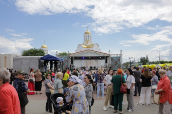 Представители Курганской епархии приняли участие в фестивале «Русское поле»