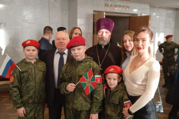 Курганские священники побывали на концерте Центрального пограничного ансамбля ФСБ России