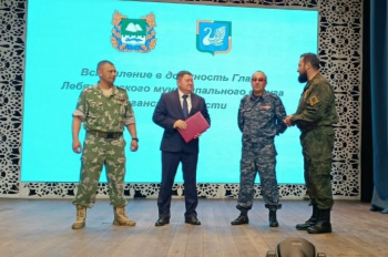 Настоятель храма в Лебяжье пожелал новому главе округа Божией помощи