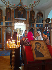 В сельском храме Казанской иконы Божией Матери прошёл престольный праздник