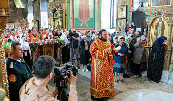 Литургия в день памяти Мч. Василиска