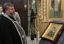 Митрополит Даниил совершил вечерню с чином прощения в Александро-Невском соборе Кургана