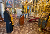 Митрополит Даниил посетил Петропавловский храм в Куртамыше