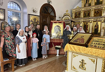 Список Табынской иконы побывал в Кургане