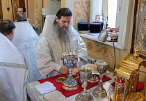 Митрополит Даниил совершил богослужение Великой Субботы в кафедральном соборе Кургана
