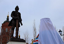 В Кургане открыли памятник святому князю Александру Невскому