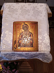 Храм в Варгашах получил вторую старинную икону в подарок от губернатора