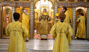 Литургия в день Иконы Божией Матери Боголюбская