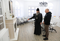 Митрополит Даниил встретился с известными артистами Юрием Гальцевым и Юрием Михайликом