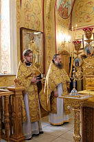 Литургия в день памяти свт. Агафангела исп., митр. Ярославского