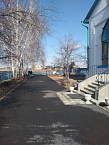 Прихожане курганского храма навели порядок на территории