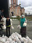 Фонд «Русь» по просьбе митрополита Даниила передал 2 тонны продуктов для малоимущих семей Зауралья 