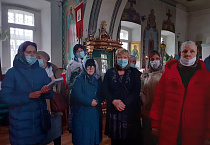Курганские паломники побывали на престольном празднике в храме села Савино