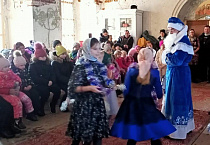 В храме села  Усть-Суерское отпраздновали Рождество Христово