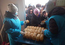 В курганском «Сквере Милосердия» за февраль выдано более 700 порций обедов