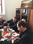 В Рычковском храме прошла рабочая встреча по вопросам создания «Казачьего подворья»