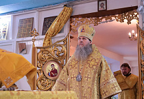 Митрополит Даниил совершил Литургию в Благовещенском храме областного центра