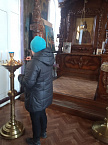 Лебяжьевский храм посетили члены клуба «Стимул»