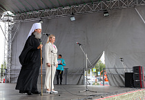 Митрополит Даниил выступил на открытии фестиваля «Три Спаса»