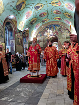 Литургия в день обре́тения мощей блгв. кн. Даниила Московского